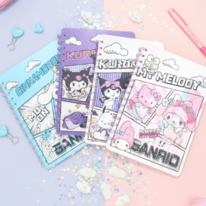 Sanrio Character Spiral Notebook Set