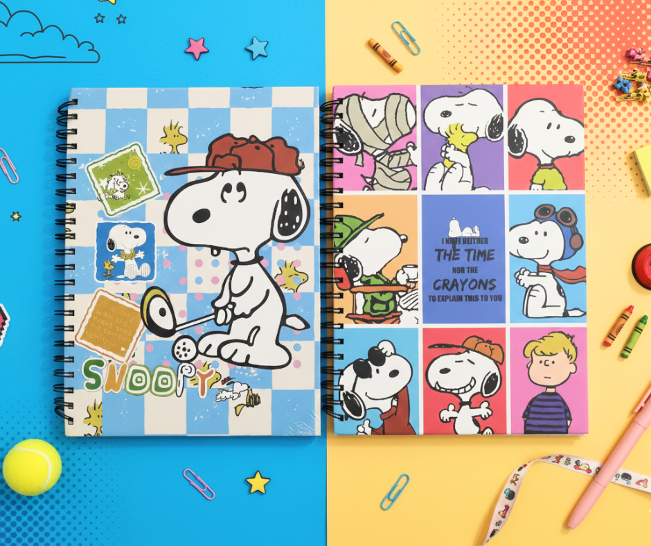 Snoopy & Peanuts Spiral Notebook – Rajratan Trading