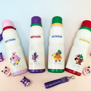 Motivational Cartoon Bottle