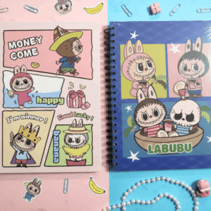 Labubu Character Spiral Notebook