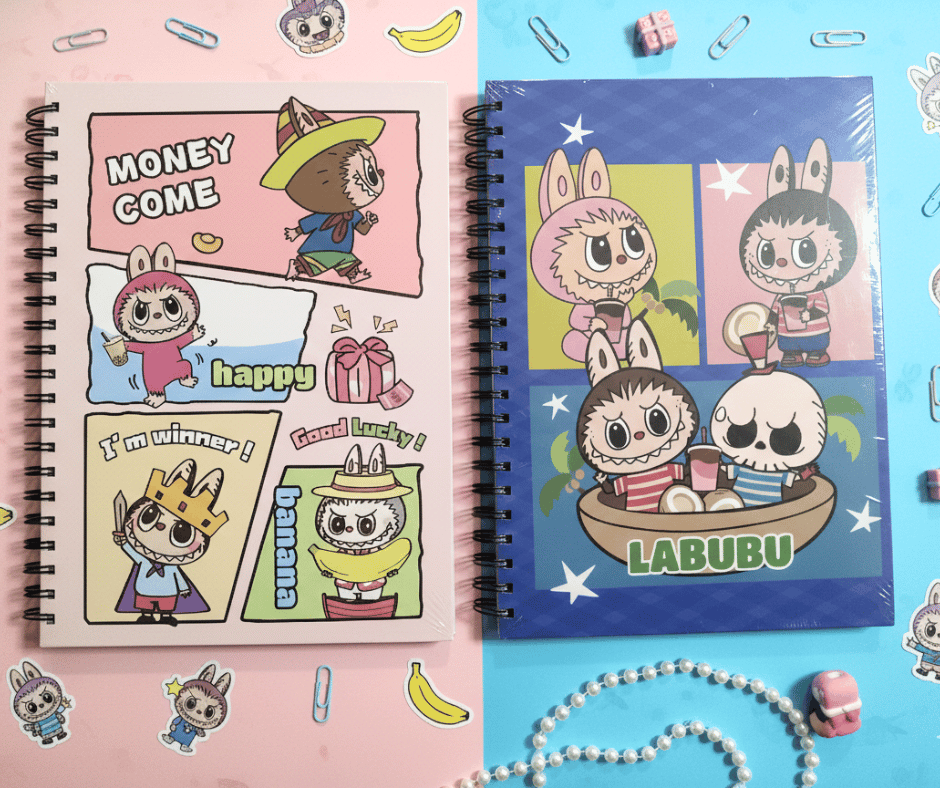 Labubu Character Spiral Notebook