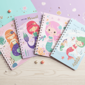 Magical Mermaid Dreams Spiral Notebook