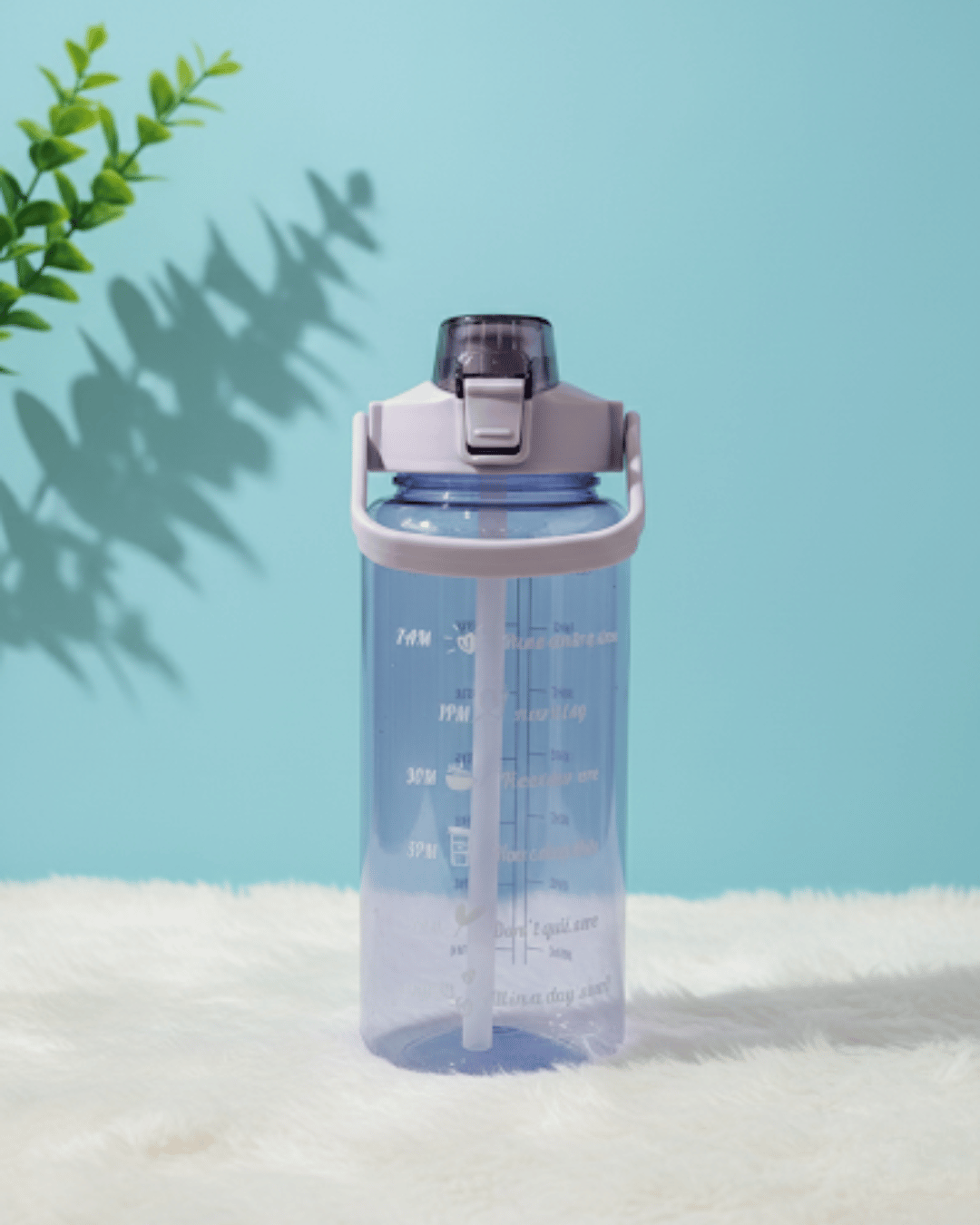 Motivational Time-Marker Water Bottle