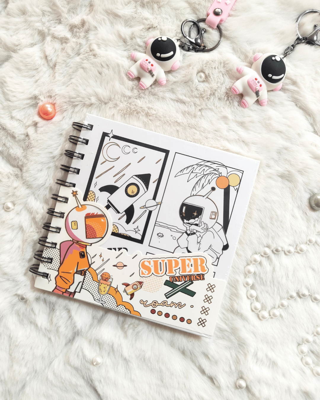 Cosmic Comic Spiral Notebook - Image 2