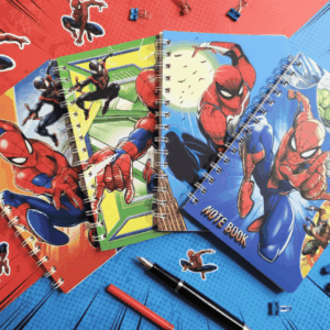 Spider-Man & Avengers Spiral Notebook Set