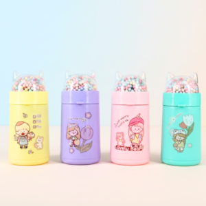 Cartoon Bead Water Bottle