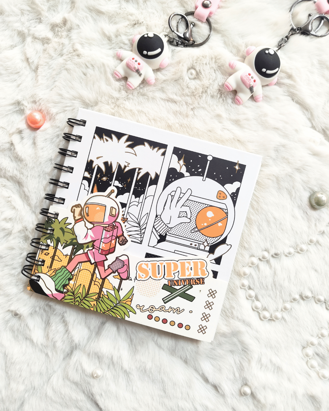 Cosmic Comic Spiral Notebook - Image 6