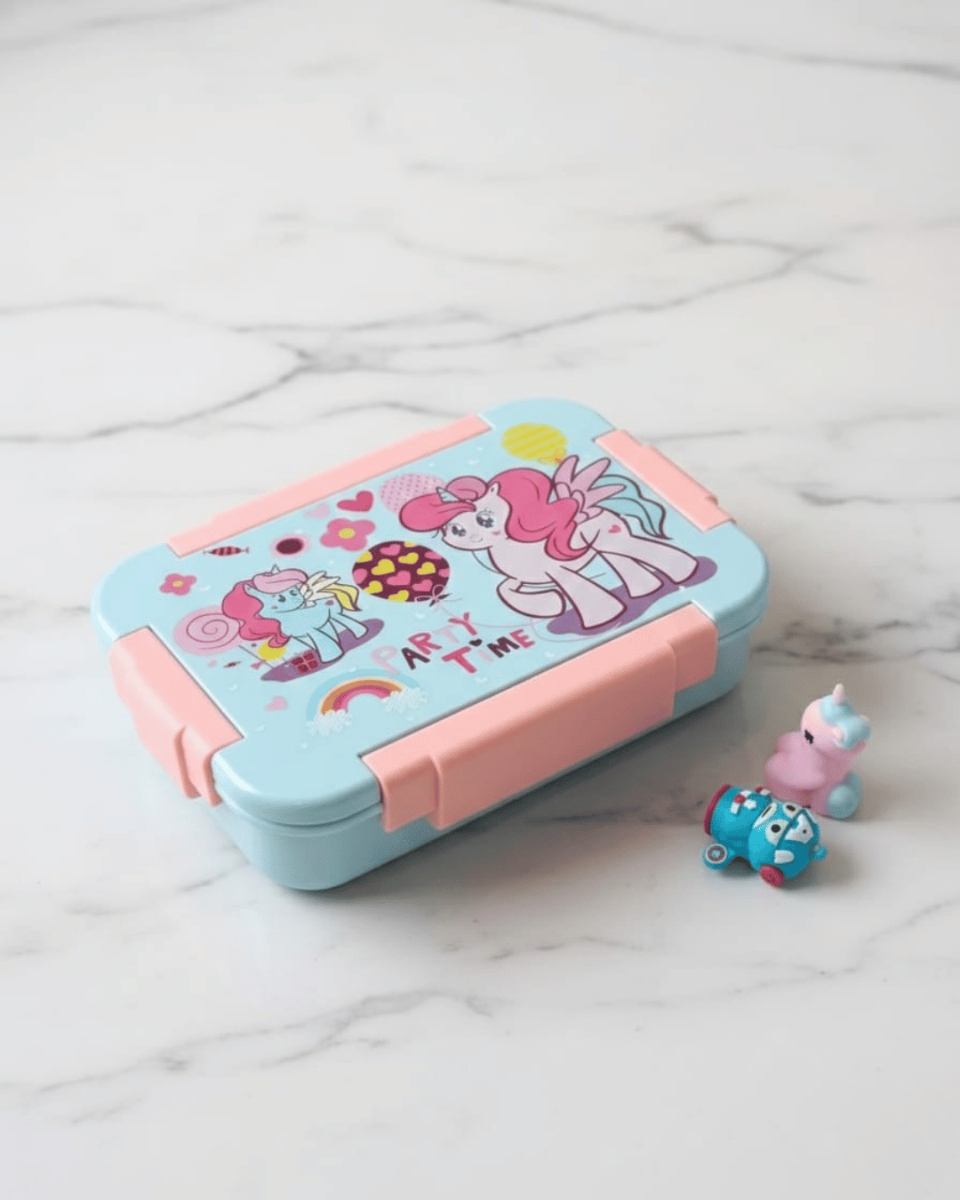Party Time Plastic Tiffin Box