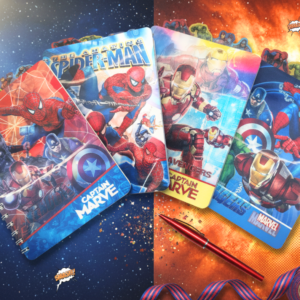 Marvel Comics Spiral Notebook Set