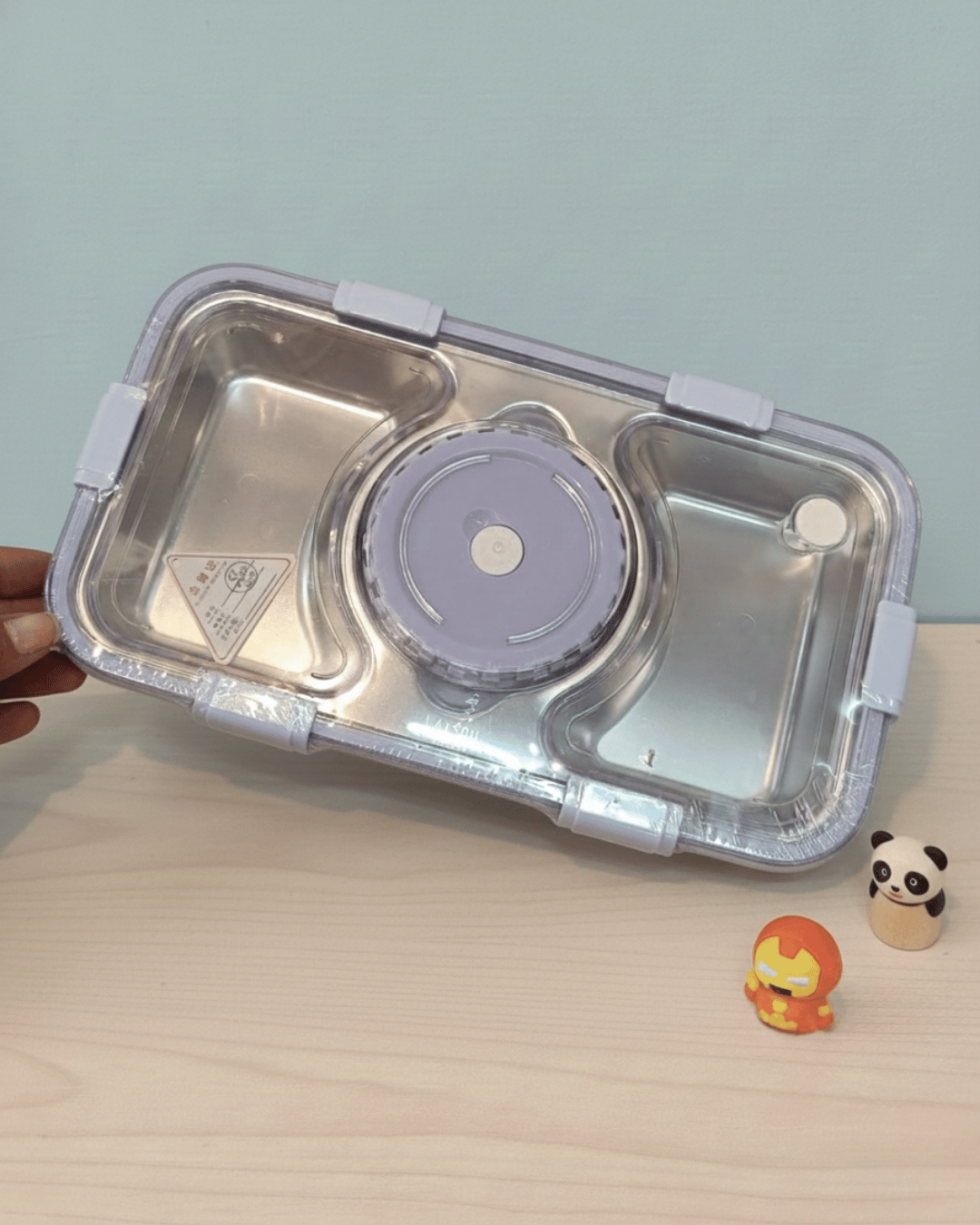 JC Individual Seal Stainless Steel Tiffin Box - Image 2