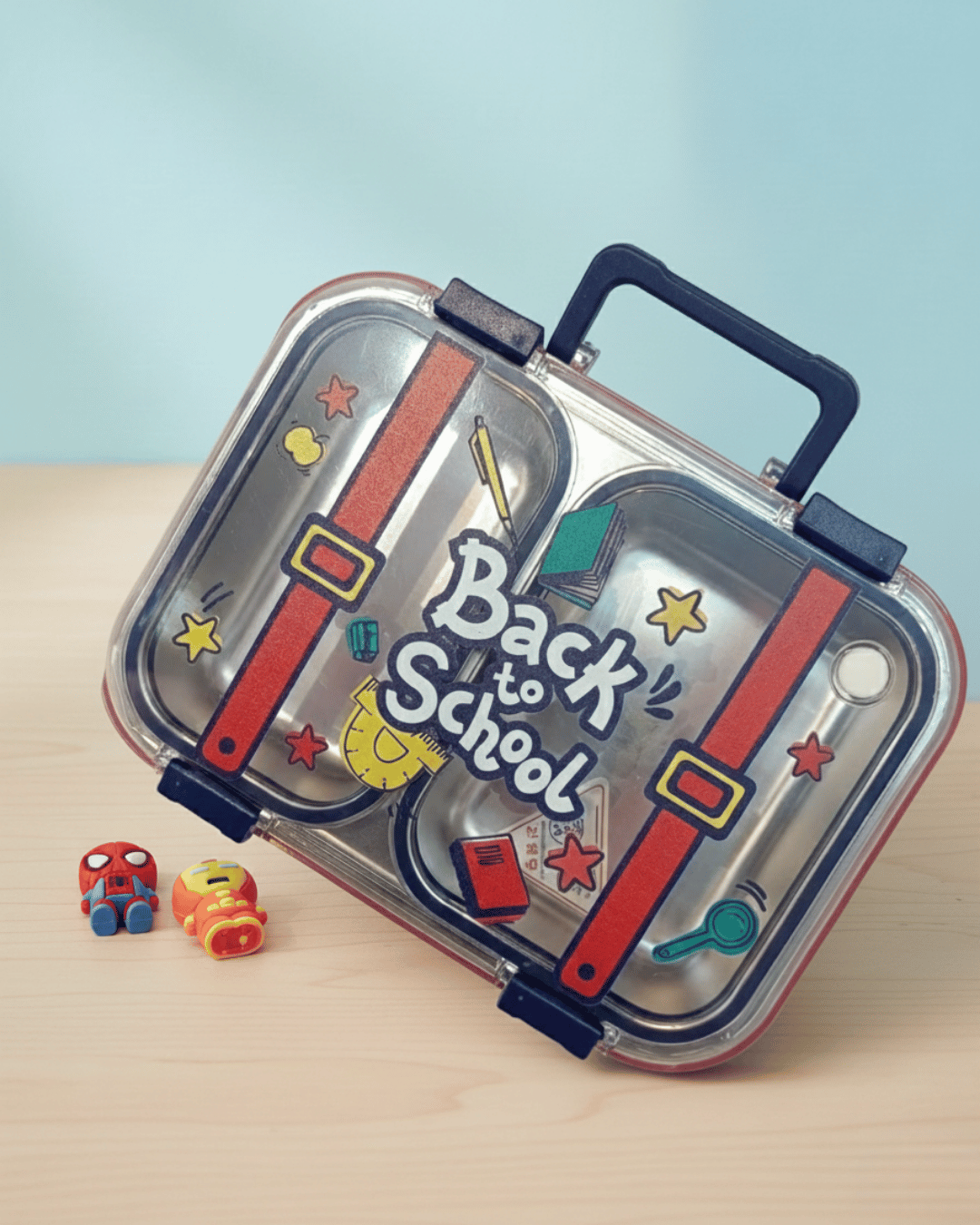 Back to School Stainless Steel Tiffin Box