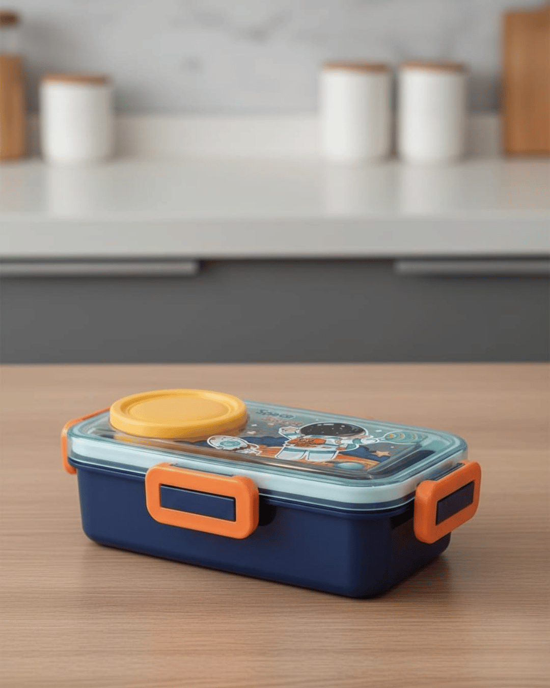 Mermaid’s Secret Stainless Steel Tiffin Box - Image 2