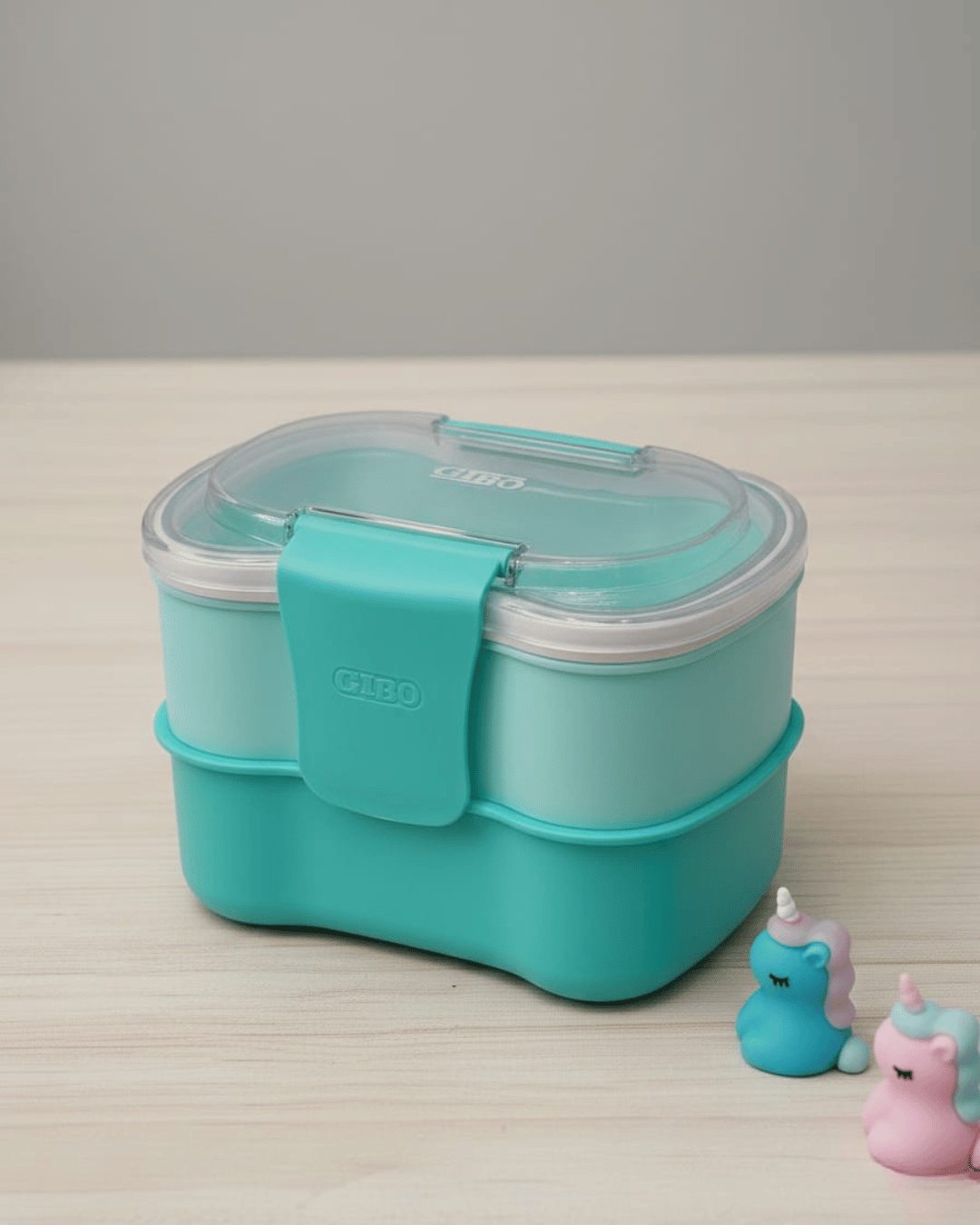 CIBO Two-Tier Plastic Tiffin Box - Image 3