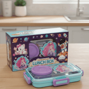 Mermaid’s Secret Stainless Steel Tiffin Box