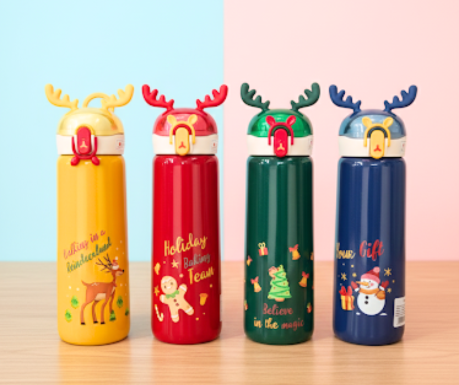 Holiday Thermos Bottle