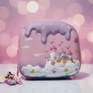 Winter Castle Fantasy Kids Backpack
