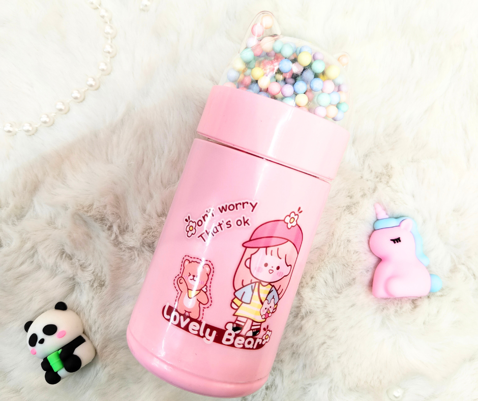 Cartoon Bead Water Bottle - Image 4
