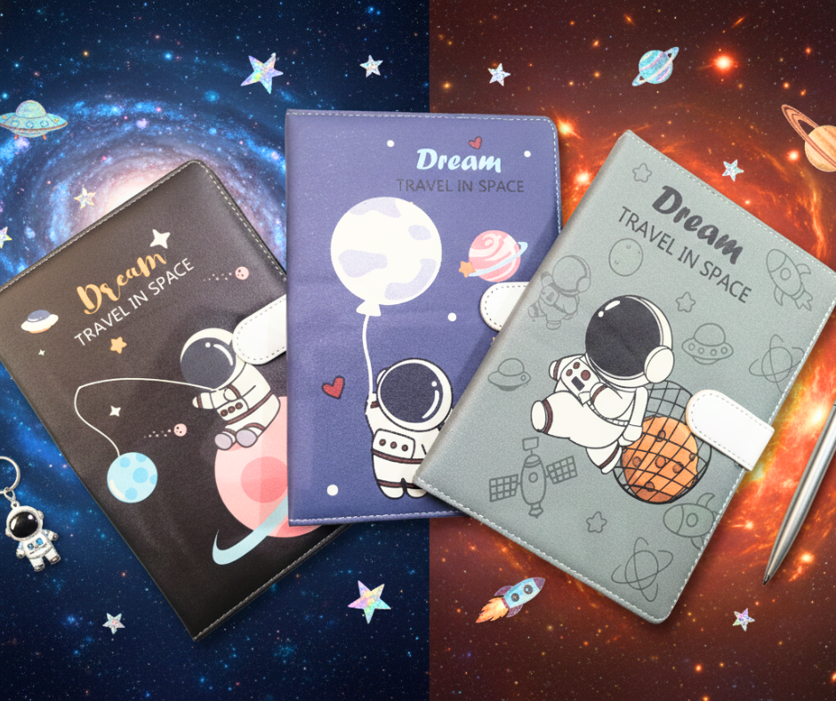 Dream Travel in Space Notebook