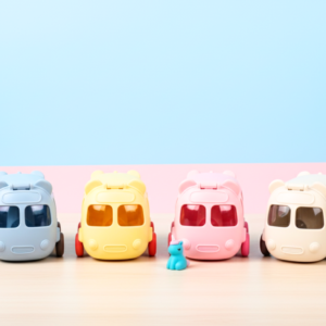 Cartoon Bus Toy Set Animal Adventure Edition