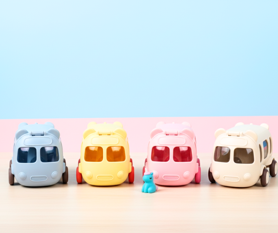 Cartoon Bus Toy Set Animal Adventure Edition