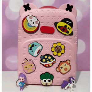 DIY Charm Hard-Shell Kids Backpacks