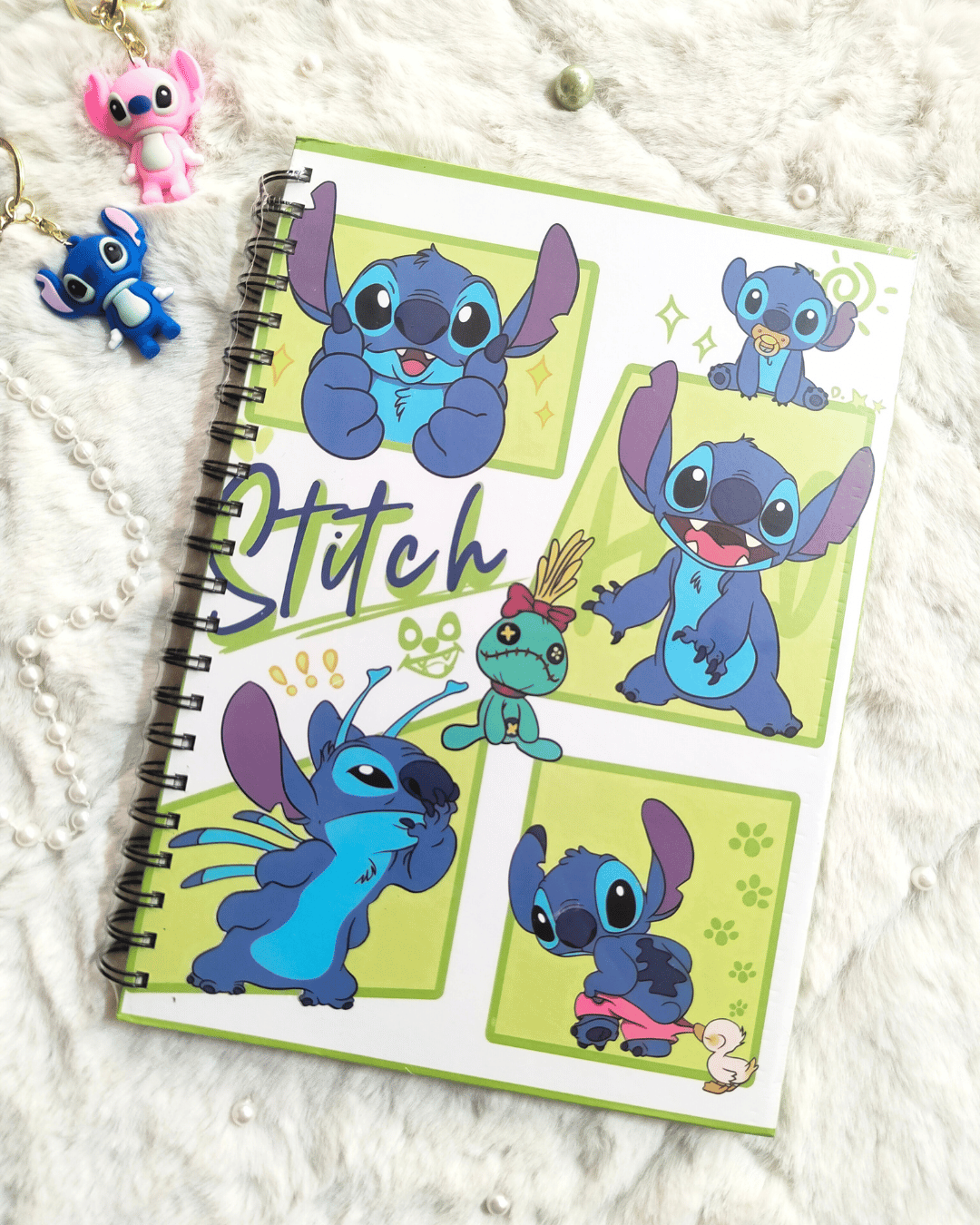 Stitch Character Collage Spiral Notebook - Image 3