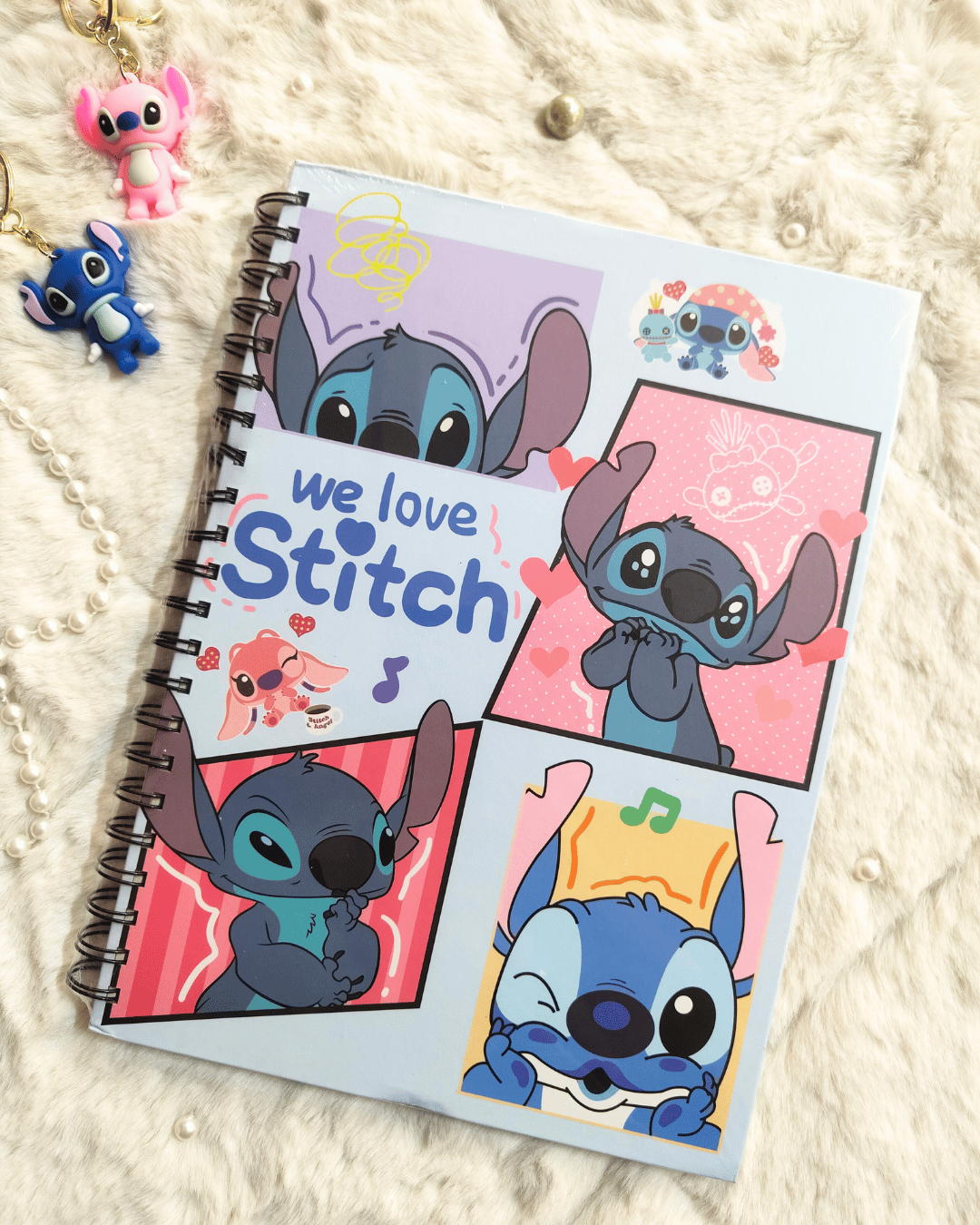 Stitch Character Collage Spiral Notebook - Image 2