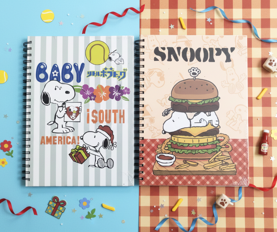 Snoopy & Peanuts Spiral Notebook