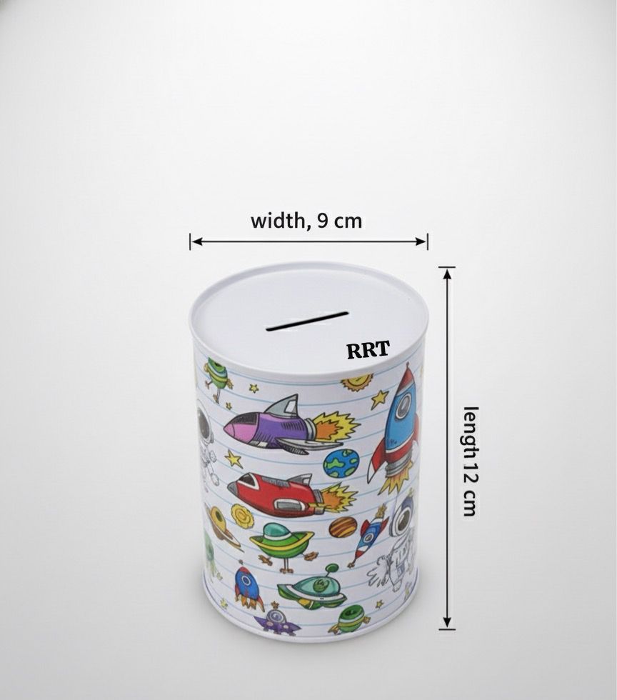 Kids Printed Medium Piggy Banks - Image 2