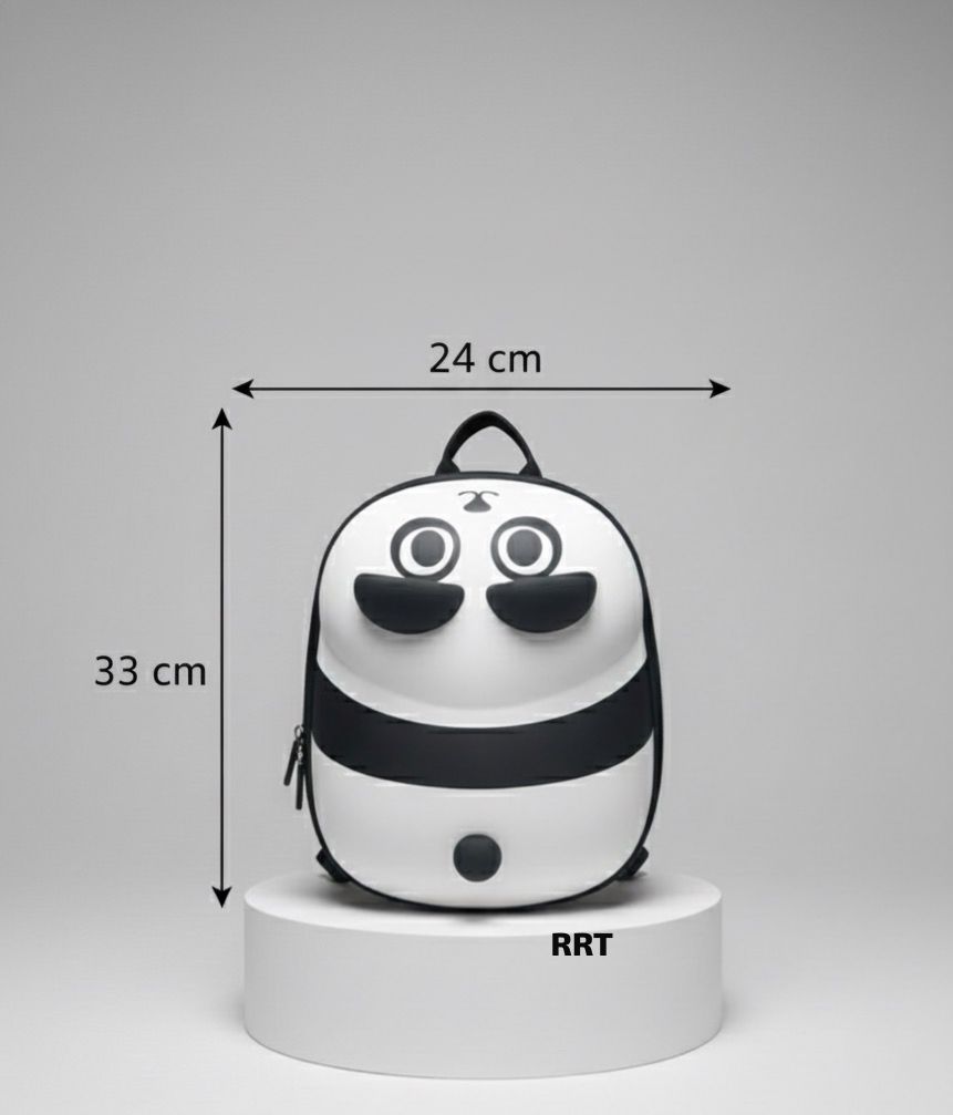 Adorable Panda Hard-Shell Kids Backpack - Image 3