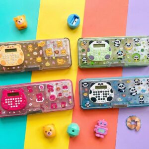 Bear & Panda Pencil Case
