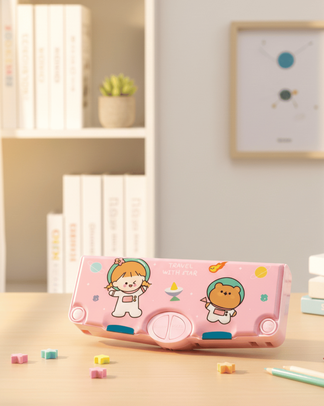 Multi-Functional School Pencil Case