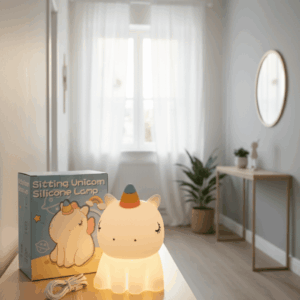 Sitting Silicone Lamp