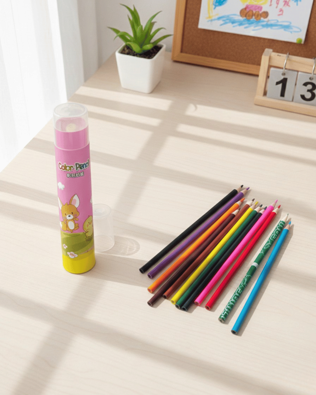 Round Color Pencil Set