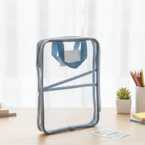 Transparent Label File Bag