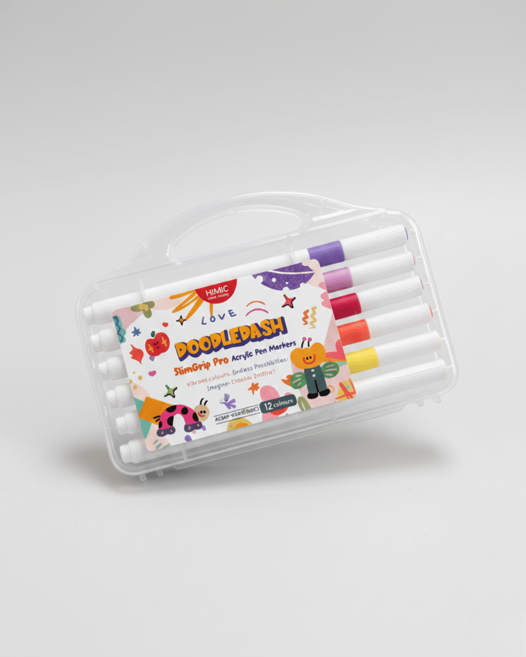 Slim Grip Acrylic Pen Marker Set