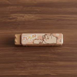 Bus-Shaped Metal Pencil Case