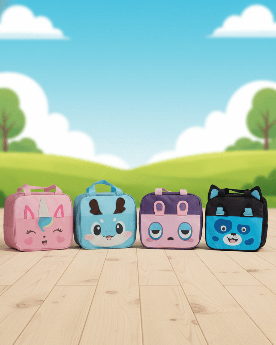 Animal Face Kids Bag