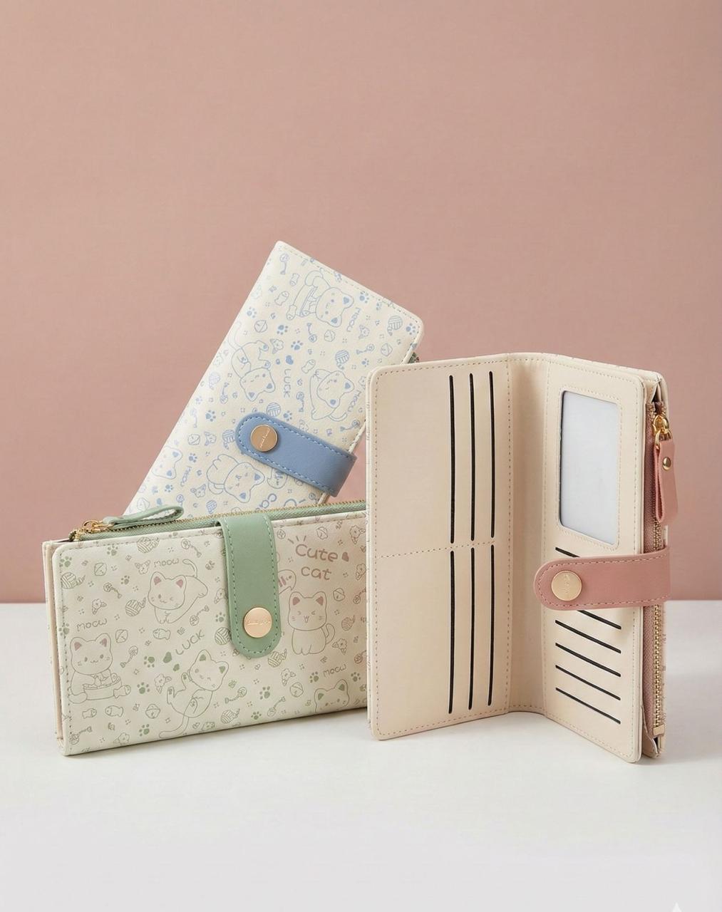 Cute Cat Wristlet Wallet - Image 4