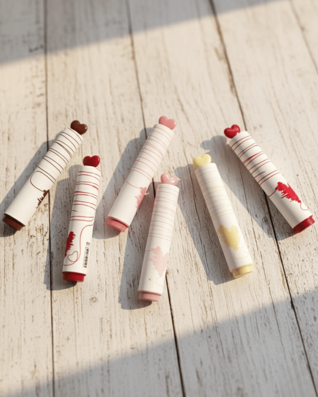 Peachy Heart Highlighter Set - Image 2