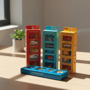 Construction Vehicle Eraser Set
