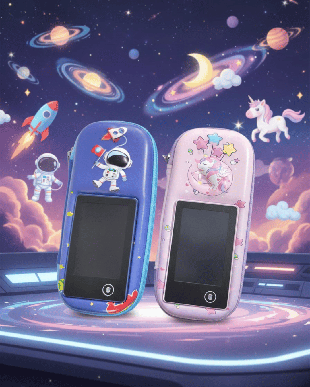 LCD Writing Tablet with Pouch