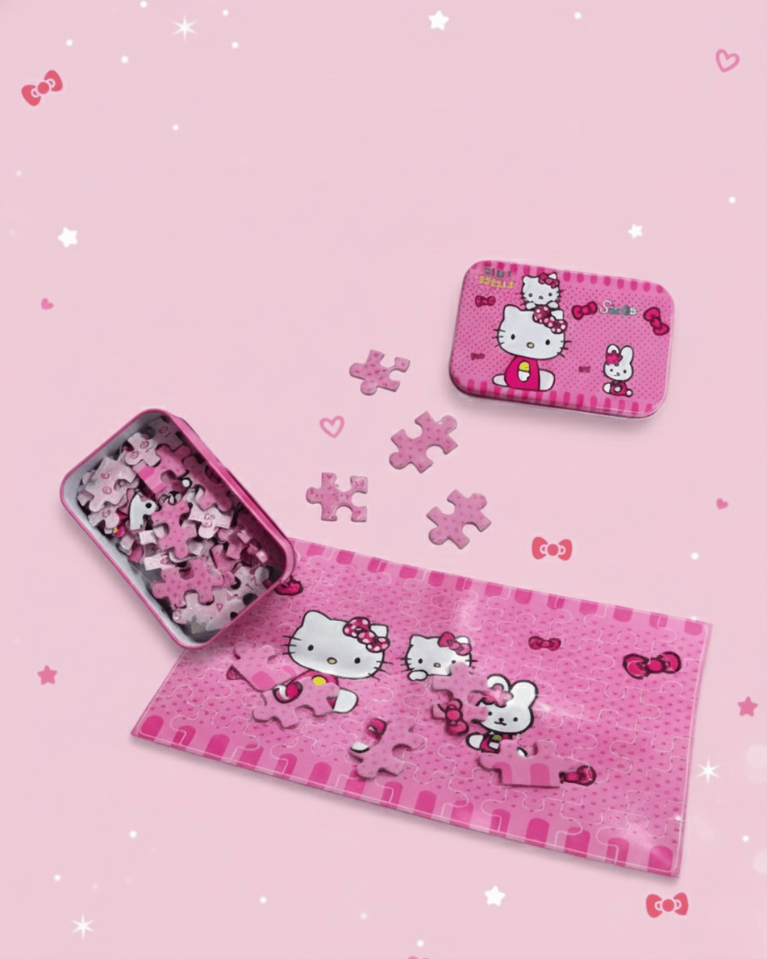 Cartoon Puzzle Tin Box - Image 2