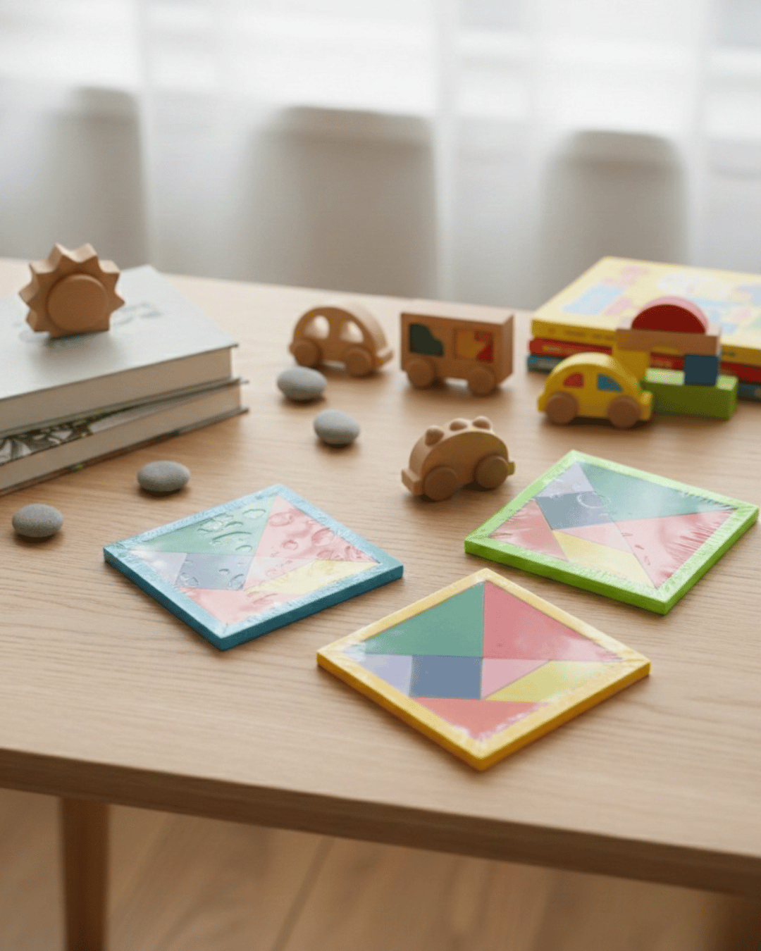 Tangram Puzzle Board