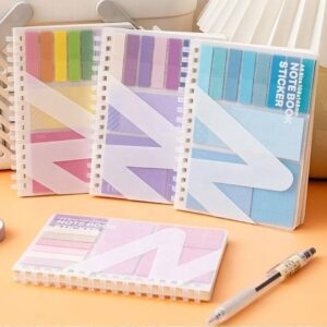 A6 Spiral Notebook & Sticky Note Set