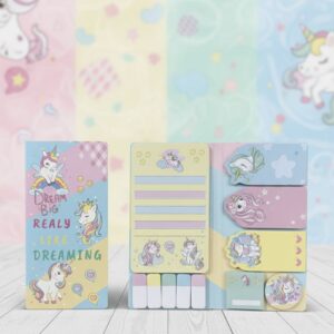 Unicorn Dreams Sticky Note Booklet