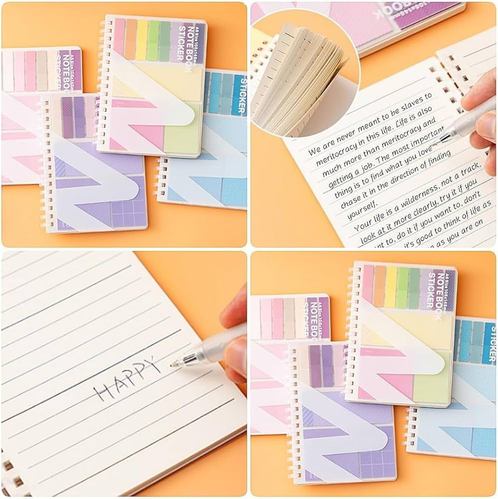 A6 Spiral Notebook & Sticky Note Set - Image 4